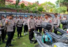 Kapolres Rote Ndao Pastikan Kendaraan Bhabinkamtibmas Siap Operasi