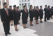 Wakil Bupati Kupang Kukuhkan 13 Pejabat Administrator