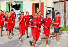 Jaga Kebugaran Tubuh, Kodim 1613 Gelar Olahraga Bersama