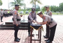 Rotasi Dua Kapolsek Polres Kupang, Tugas Baru Menanti