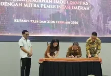 Wabup Kupang Hadiri MoU dengan Undana