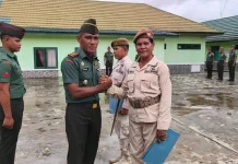 Dua PNS Kemenhan Purna Bakti di Kodim 1613