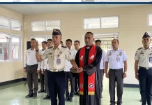 Kalapas Waikabubak Lantik PNS Poltekip Angkatan 55