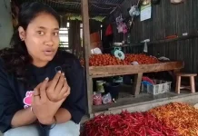jelang lebaran, harga cabai soe stabil