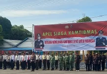 Apel Siaga Kamtibmas Serentak, Polres Sumba Timur Tegaskan Komitmen