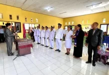 Camat Lobalain Lantik Tujuh Penjabat Desa Persiapan