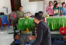 Kodim 1627/Rote Ndao Gelar Pengobatan Gratis Oelunggu