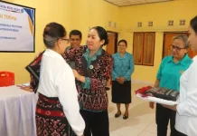 Ketua TP PKK Rote Ndao Pimpin Sertijab TPA