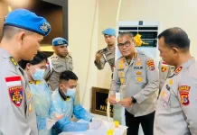 Polda NTT Gelar Tes Urin Kapolres Jajaran