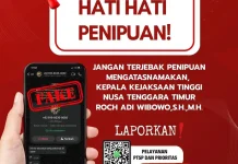 Masyarakat diminta Waspada Penipuan Mengatasnamakan Kejati NTT