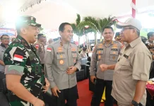 Bupati Kupang Hadiri Penanaman Jagung Serentak Polda NTT