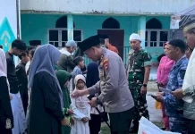 Polres Sumba Timur Gelar Buka Puasa Bersama Anak Yatim di Yayasan Al-Abror