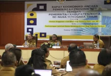 Rakor Penguatan Jaminan Kesehatan dan Perlindungan Pekerja Rentan NTT 2026