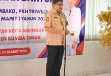 Bupati Sumba Timur Luncurkan Penyaluran Bantuan Sembako dan PKH