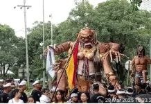 Ogoh-Ogoh Semarakkan Rangkaian Nyepi Kupang