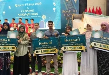 Empat Siswa MTsN Raih Prestasi Lomba Solo Religi Islam