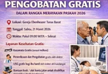 Panitia Paskah Kabupaten Kupang Gelar Pengobatan Gratis
