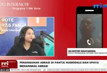 Siap Siaga NTT Dorong Restorasi Abrasi Pantai Namodale