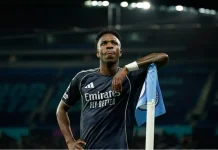 Vinicius Jr Bersinar Real Madrid Singkirkan Manchester City