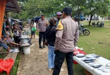Edukasi Keamanan Diperkuat di Pasar Sakubatun