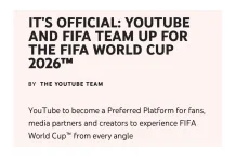 YouTube Jadi Kanal Resmi Piala Dunia