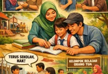Peran Keluarga Penting Tekan Angka Putus Sekolah