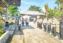 Sidak Polsek RBL, Wakapolres Tekankan Jaga Kepercayaan Publik