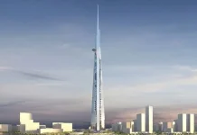 Ikon Baru Gedung Tertinggi Dunia "Jeddah Tower" Kian Mendekati Rampung
