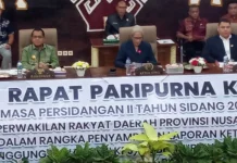 LKPJ Gubernur NTT akan Dibahas oleh Panja DPRD