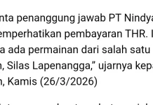 Silas Siap Tempuh Jalur Hukum
