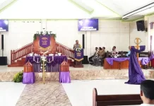Minggu Kasih Jadi Ruang Silaturahmi Polsek Rote Barat dan Jemaat