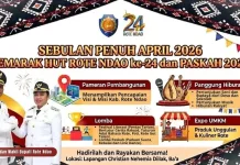 Sebulan Penuh, HUT Rote Ndao dan Paskah Dimeriahkan Beragam Event