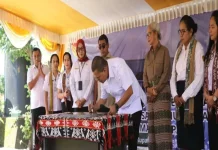 Gubernur NTT  Resmikan Gedung UPIP RSJ  Naimata Kupang
