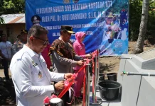 Kapolda NTT Resmikan Sumur Bor di Ende Selatan