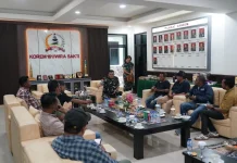 Danrem 161/Wira Sakti Gelar Coffee Morning Bersama Insan Pers