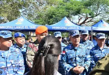 Lanud El Tari Gelar Bakti Sosial dan Bazar Murah Peringati HUT ke-80 TNI AU