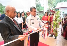 Bupati Kupang Resmikan GPdI Karmel Tunfeu
