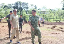 Wabup Sumba Tengah Tinjau Markas Batalyon Toda Tebi