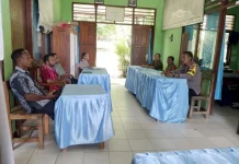 Polres Kupang Monitoring Ujian Akhir Sekolah di Kab Kupang