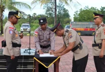 Sertijab Pejabat Polres Kupang Perkuat Kinerja dan Pelayanan