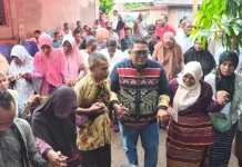 Ribuan Umat  Pantar-Alor Long March  Prosesi Budaya