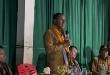 Wagub NTT Johni Asadoma Melakukan Kunjungan ke Desa Treweng
