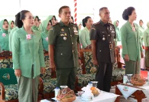 Syukuran HUT Persit KCK ke-80, Pererat Kebersamaan di Kodim 1613 Sumba Barat