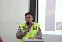 Rekayasa Lalu Lintas jelang Gerak Jalan Indah Peringatan Hardiknas 2026