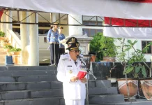 Bupati Sumba Barat Pimpin Upacara Hari OTDA 2026