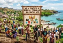Implementasi Nilai Pancasila Perkuat Gerakan Lingkungan NTT