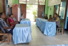Peduli Pendidikan, Polsek Jajaran Polres Kupang Lakukan Pengamanan UAS