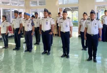Lapas Kelas IIB Waikabubak Gelar Upacara Kenaikan Pangkat Pegawai