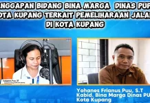 Pemkot Kupang Usahakan Perbaikan Jalan meski Anggaran Dipangkas