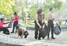 Polda NTT Gelar Bhakti Sosial di Kawasan Pantai Lasiana